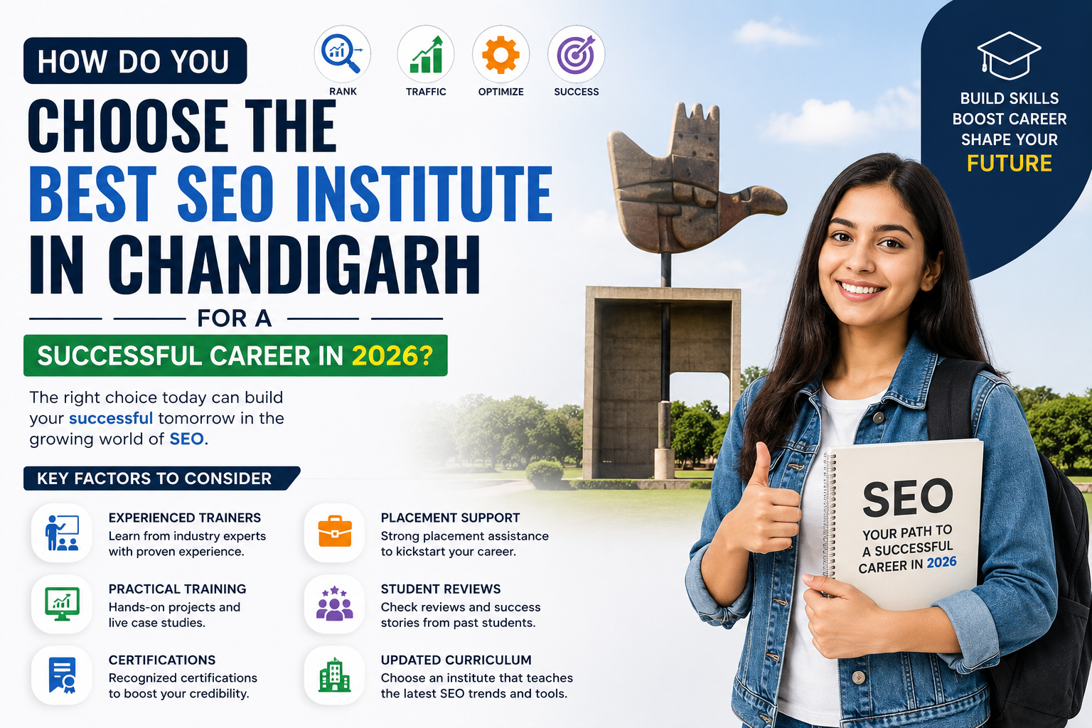 How do you choose the best seo institute in chandigarh